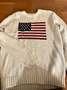 Brandy Melville Flag Sweater